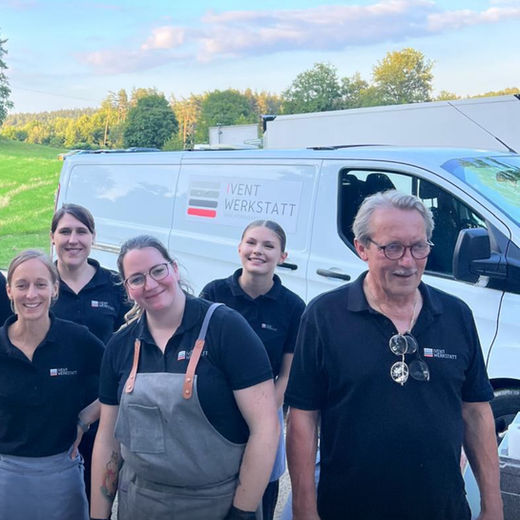 Das Küchenteam der Iventwerkstatt